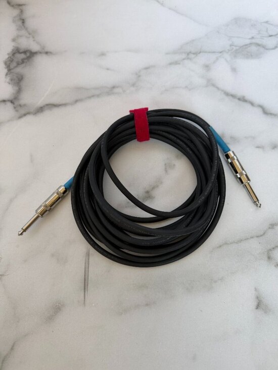 Neutrik Other - Neutrik VTG Audio 1/4" Instrument Cable Made in USA Black EG186 18.5-foot